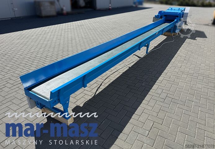 Houtversnipperaar / shredder met transportband Rudnick & Enners TH 150/400/3