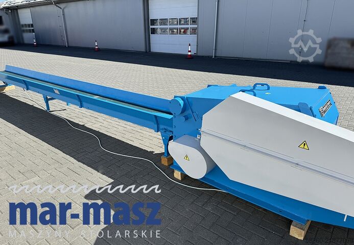 Houtversnipperaar / shredder met transportband Rudnick & Enners TH 150/400/3