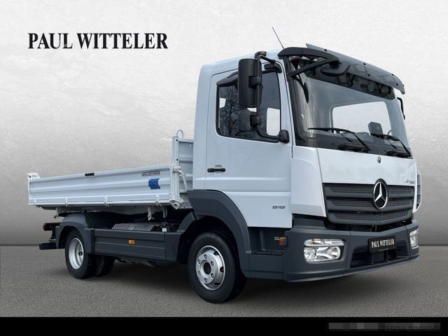 Furgone ribaltabile MERCEDES-BENZ Atego 818 K 4x2 3-S.-Kipper+Klima+2xAHK+2100 km!