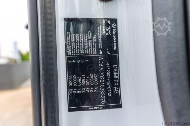 Kamion cisterna Mercedes-Benz ANTOS 2530 BL+MAGYAR 19.000L/6COMP