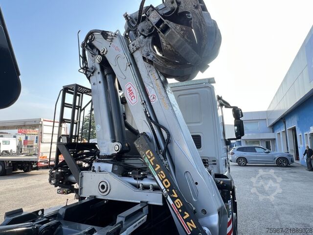 Camion ampliroll avec grue Iveco Stralis 480