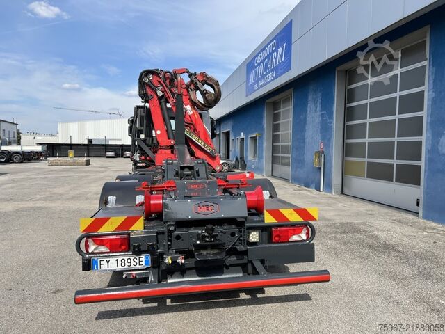 Camion ampliroll avec grue Iveco Stralis 480