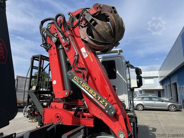 Camion ampliroll avec grue Iveco Stralis 480