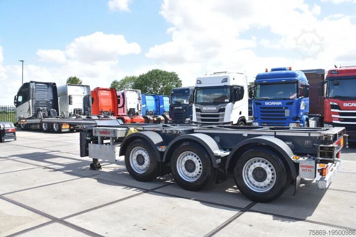 Transport de conteneurs Renders HASTRAILER FCC - ALL CONNECTIONS - LIFT AXLE - ...
