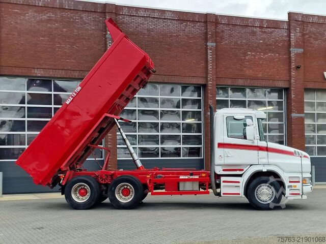 Trukkabíll Scania T124-470 6x2 - Tipper - Manual gearbox - Full s...