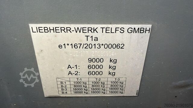 Cargadora telescópica Liebherr T42-7S (INCL BUCKET / BE MACHINE / LIKE NEW / 7...