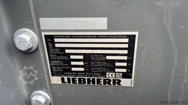 Cargadora telescópica Liebherr T42-7S (INCL BUCKET / BE MACHINE / LIKE NEW / 7...
