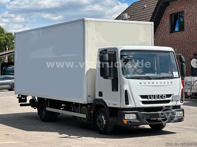 Xe thùng kín IVECO Eurocargo 75E18 Koffer Junge Aufbau LBW