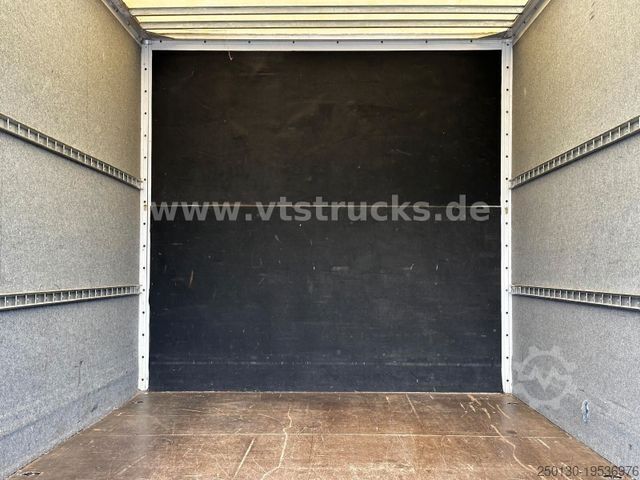 Xe thùng kín IVECO Eurocargo 75E18 Koffer Junge Aufbau LBW
