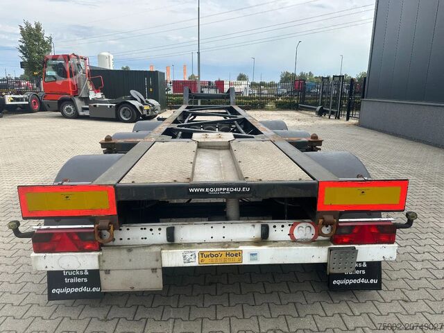 Konteineru pārvadājumi TURBOS HOET Turbo's Hoet 20FT HC GOOSENECK ADR CHASSIS / BP...