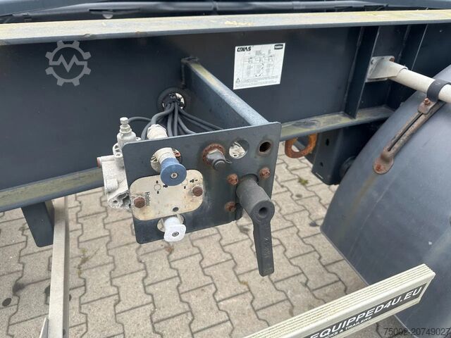 Konteineru pārvadājumi TURBOS HOET Turbo's Hoet 20FT HC GOOSENECK ADR CHASSIS / BP...