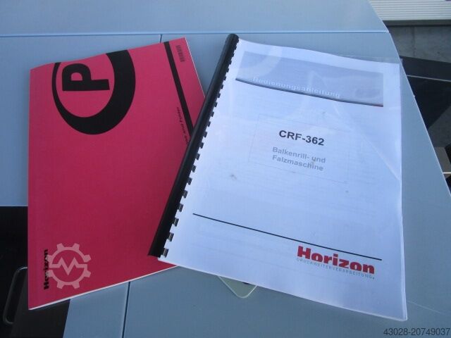 RILL- UND FALZMASCHINE HORIZON CRF-362