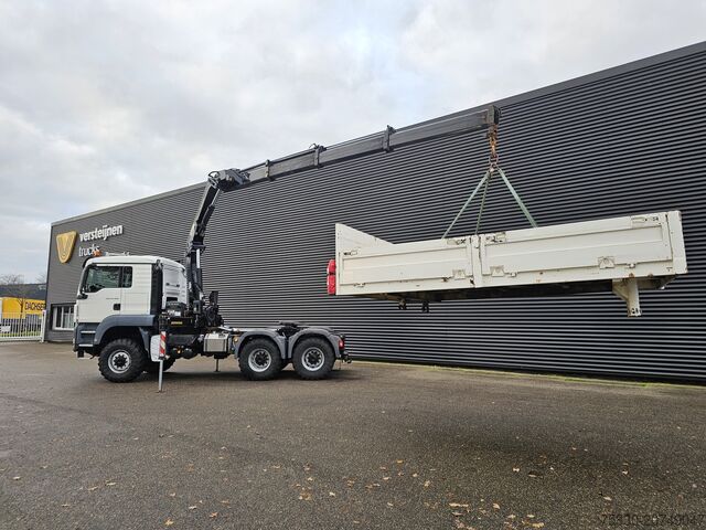 MAN TGS 26.480 6x6 / HIABクレーン / トラクター+ボックストラック MAN TGS 26.480 6x6 / HIAB CRANE / TRACTOR + BOX TRUCK