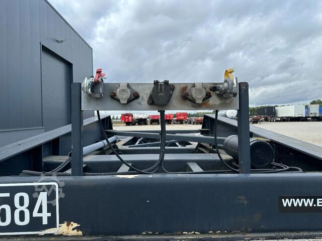 Containertransport TURBOS HOET Turbo's Hoet 20FT HC GOOSENECK ADR CHASSIS / BP...