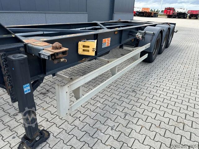 Containertransport TURBOS HOET Turbo's Hoet 20FT HC GOOSENECK ADR CHASSIS / BP...