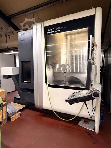 5-akset simultan bearbejdningscenter DMG Mori DMU 70 eVo linear