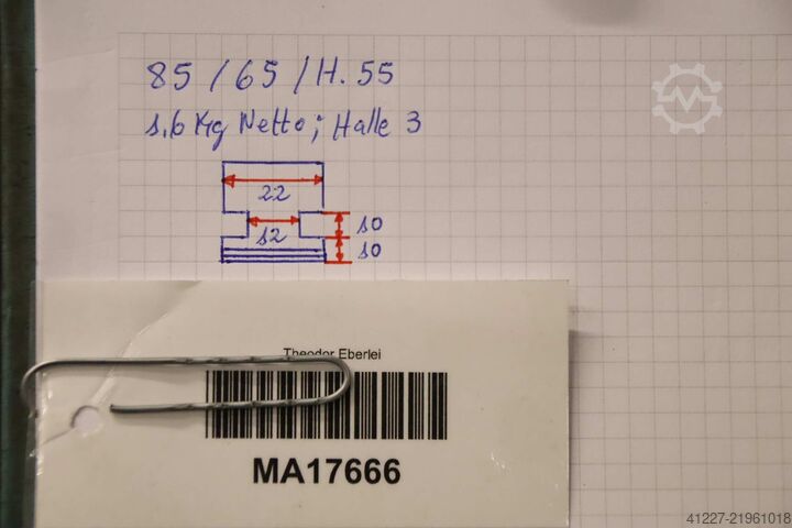 Fălci interschimbabile unbekannt Breite 22 mm