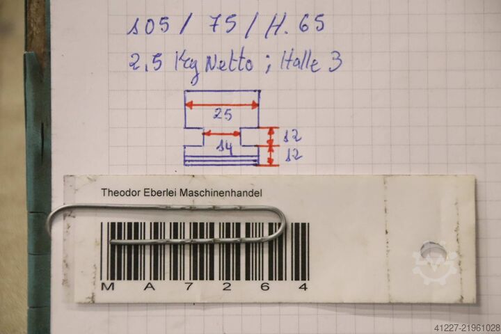 Fălci interschimbabile unbekannt Breite 25 mm