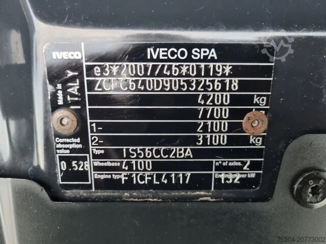 パネルバン Iveco Daily 40C18 3.0 D L4H2 Maxi GVW 3500 KG Euro 6D