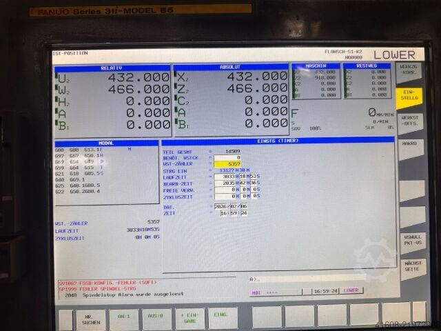 CNC Turning- and Milling Center DOOSAN PUMA MX 2600 ST
