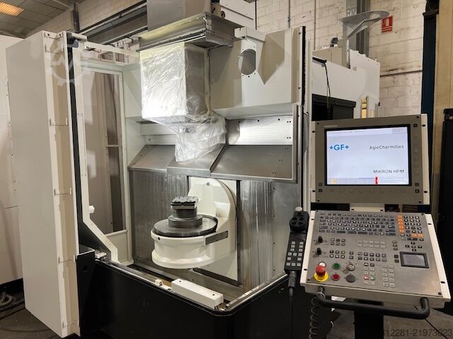 Centre d’usinage universel 5 axes MIKRON HPM 450U +SYSTEM 3R WORKPARTNER