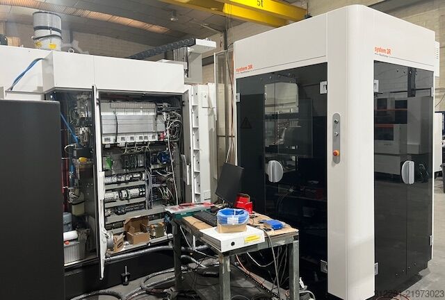 Centre d’usinage universel 5 axes MIKRON HPM 450U +SYSTEM 3R WORKPARTNER