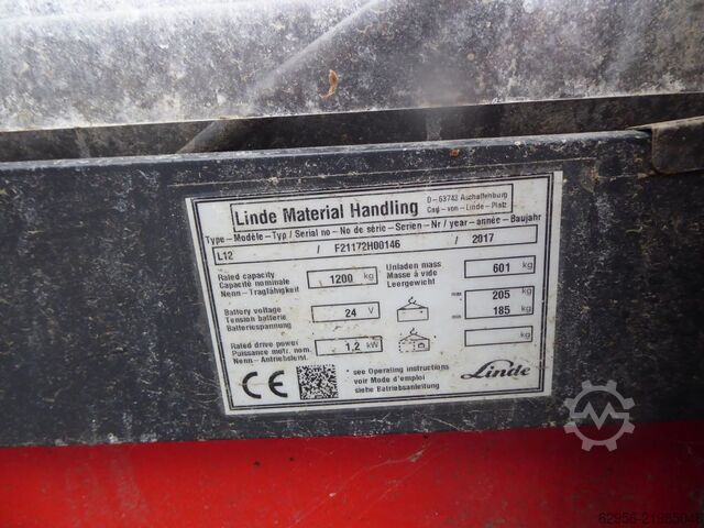Hochhubwagen Linde L12L