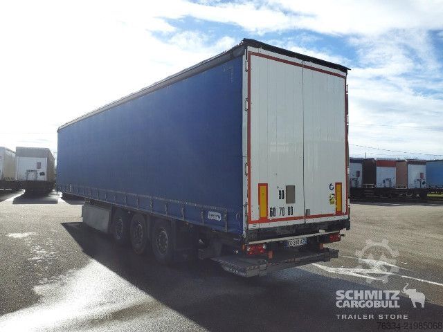 Åben sættevogn med presenning Schmitz Cargobull Semitrailer Curtainsider Standard Hayon