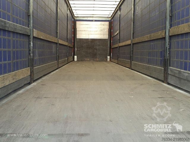 Åben sættevogn med presenning Schmitz Cargobull Semitrailer Curtainsider Standard Hayon