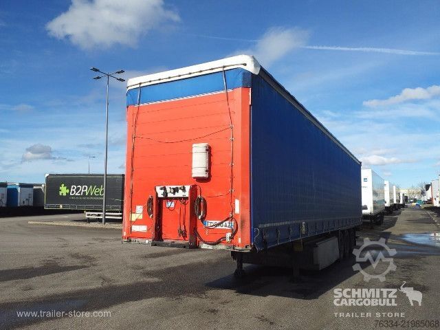 Åben sættevogn med presenning Schmitz Cargobull Semitrailer Curtainsider Standard Hayon