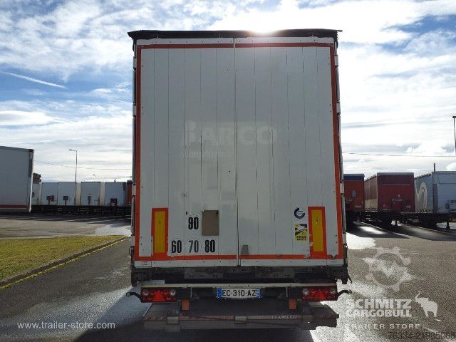 Åben sættevogn med presenning Schmitz Cargobull Semitrailer Curtainsider Standard Hayon