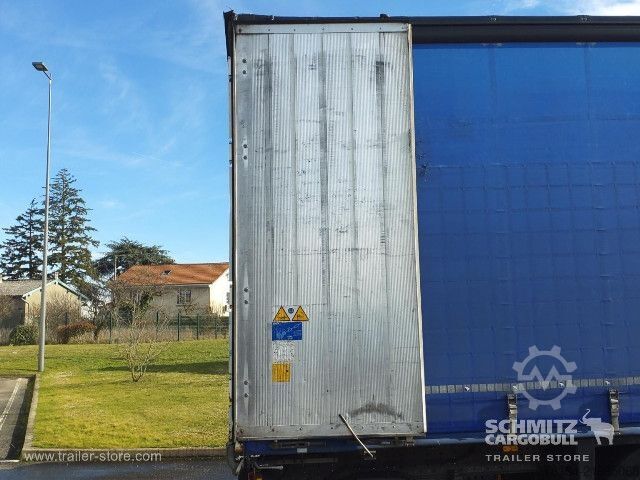 Åben sættevogn med presenning Schmitz Cargobull Semitrailer Curtainsider Standard Hayon