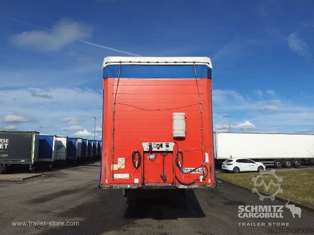 Åben sættevogn med presenning Schmitz Cargobull Semitrailer Curtainsider Standard Hayon