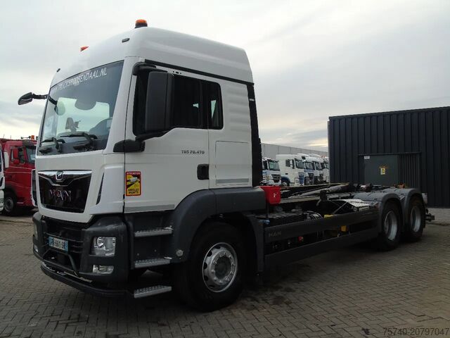 Sistem lengan pengait MAN TGS 28.470 + 20T hook + 6x2