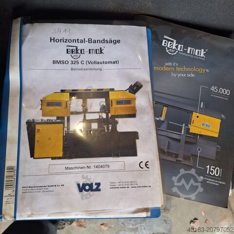 Sierra de cinta BEKA-MAK BMSO 335 C