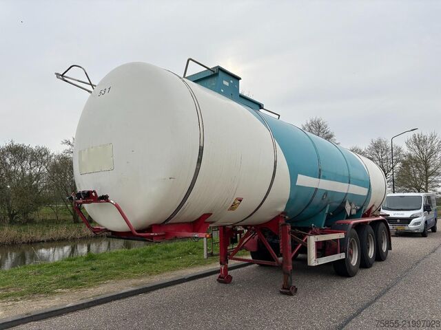 خزان Schrader Tank 29.700 L / ADR-Chemie / BPW Disc