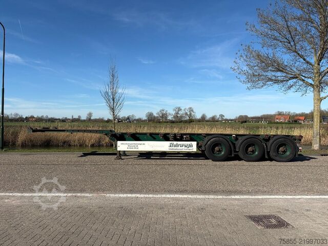 Transporti me kontejnerë Krone SD 27 Multichassis / Extendable / BPW Axles / L...