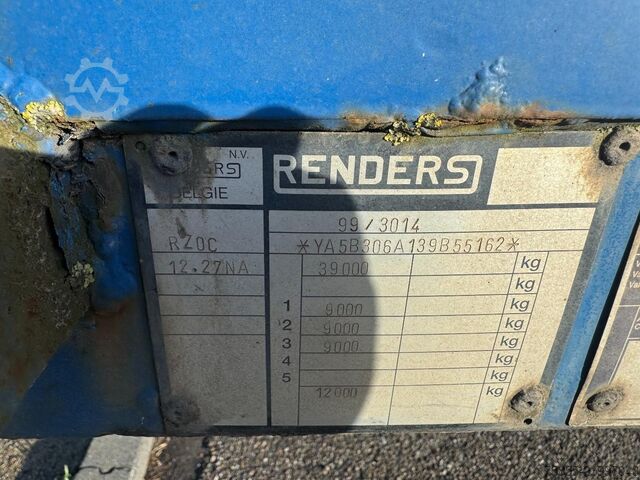 Lágur hleðslutæki Renders RZOC 12.27 NA Rongen-Potholes / 20FT Container ...
