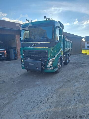 Camión volquete trilateral VOLVO FH 540 6x4 R 3-Achs Kipper angetriebene Liftachs