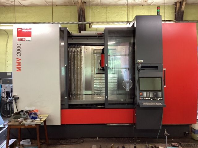 Pionowe centrum obróbcze Emco MMV 2000