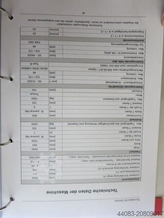 Pionowe centrum obróbcze Emco MMV 2000