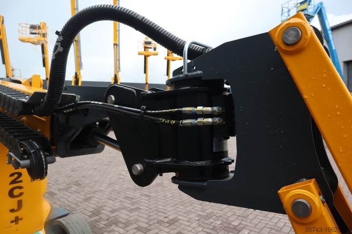 Mafsallı teleskopik çalışma platformu Haulotte HA12CJ+ Guarantee! Electric, 12 m Working Height,