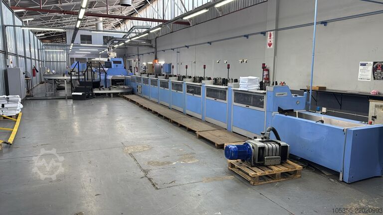Perfect binding line with gauzing MÜLLER MARTINI ‘Acoro A5’ Perfect Binding Line