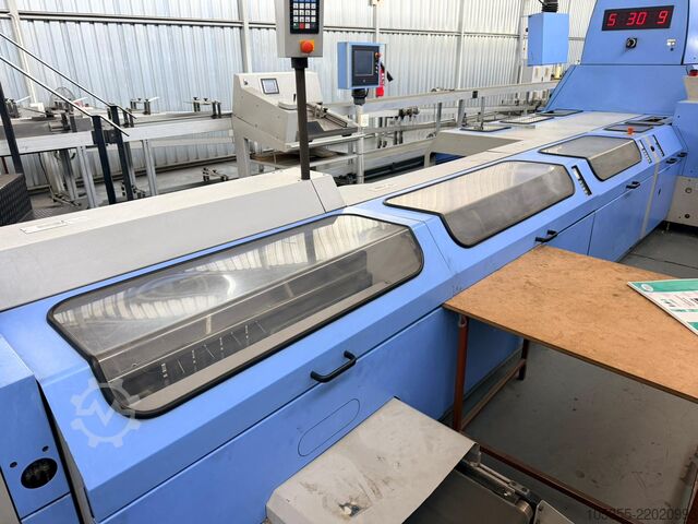 Perfect binding line with gauzing MÜLLER MARTINI ‘Acoro A5’ Perfect Binding Line