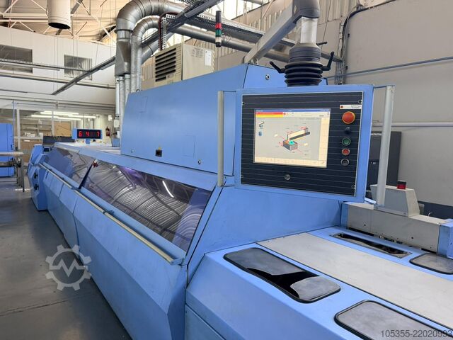 Perfect binding line with gauzing MÜLLER MARTINI ‘Acoro A5’ Perfect Binding Line