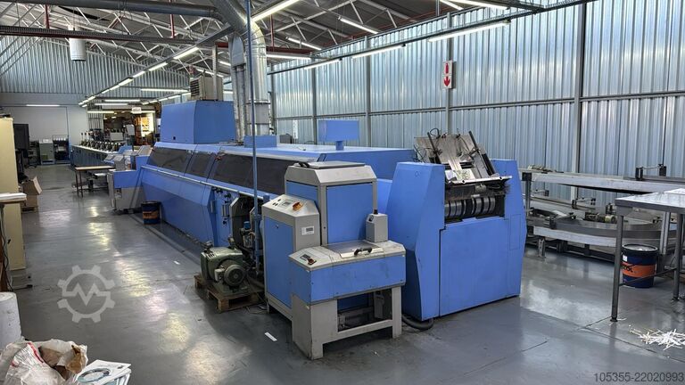 Perfect binding line with gauzing MÜLLER MARTINI ‘Acoro A5’ Perfect Binding Line