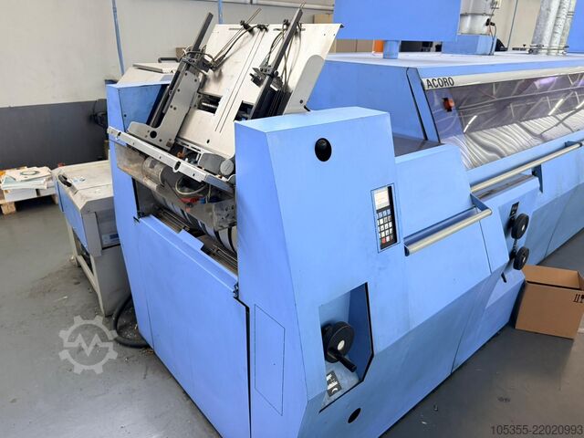Perfect binding line with gauzing MÜLLER MARTINI ‘Acoro A5’ Perfect Binding Line