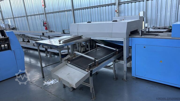 Perfect binding line with gauzing MÜLLER MARTINI ‘Acoro A5’ Perfect Binding Line