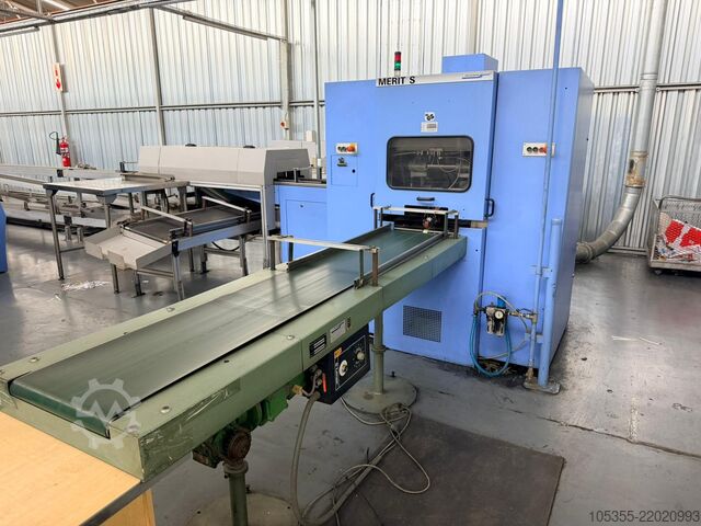 Perfect binding line with gauzing MÜLLER MARTINI ‘Acoro A5’ Perfect Binding Line