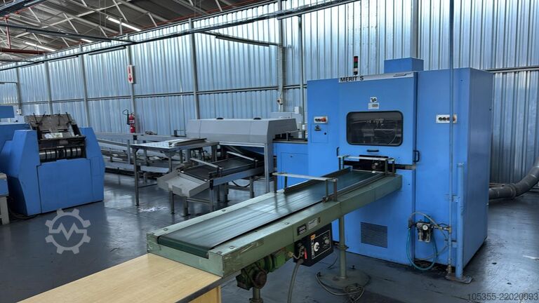 Perfect binding line with gauzing MÜLLER MARTINI ‘Acoro A5’ Perfect Binding Line